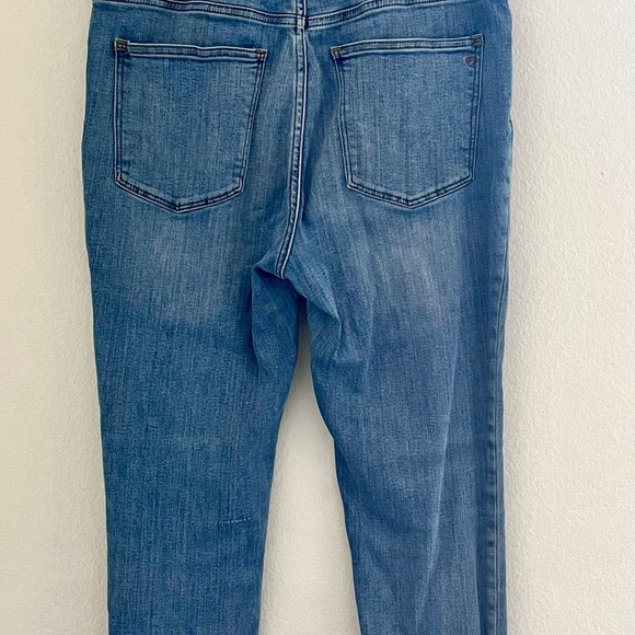 MADEWELL 9” Mid Rise Crop Skinny Jeans in Stinson Wash Size 31 Excellent Cond. - Picture 4 of 13